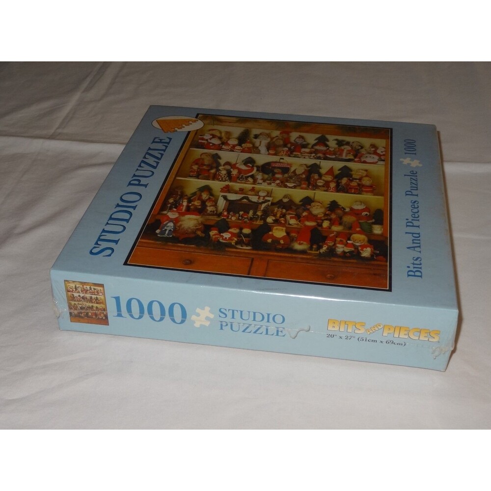 NEW Santa Collector Puzzle Studio Bits And Pieces 1000 Lynn Jameson 2003 USA - Picture 4 of 7
